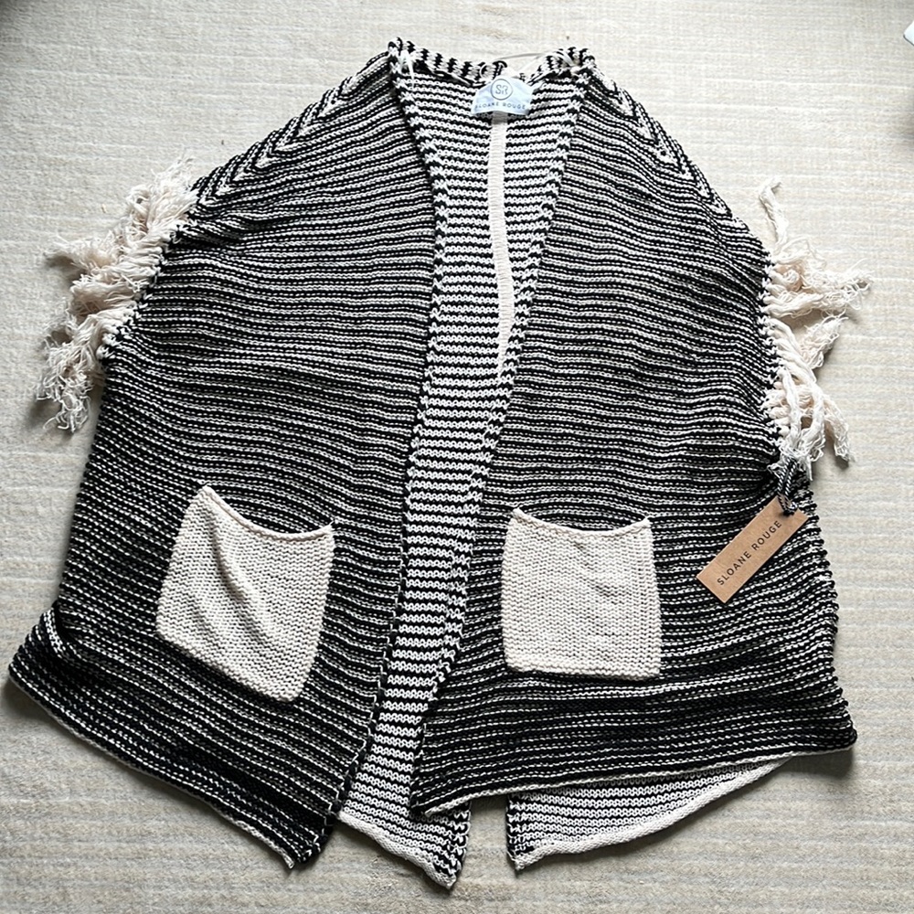 ❤️ANTHROPOLOGIE Sloane Rouge Open Kimono Cardigan